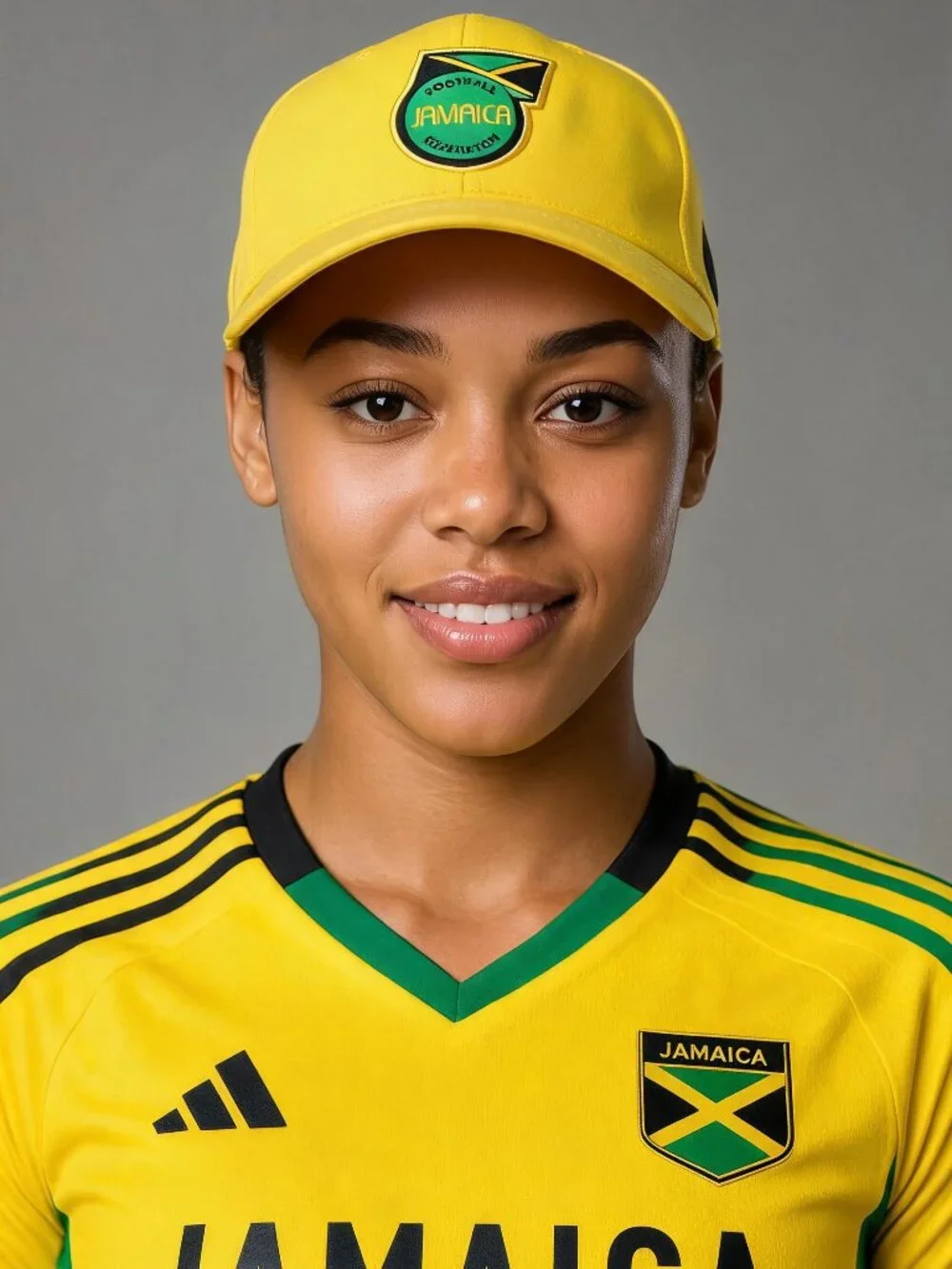 Adidas Jamaica Bob Marley Football‎ Is Freedom Cap Yellow OSFA Hat Reggae Soccer